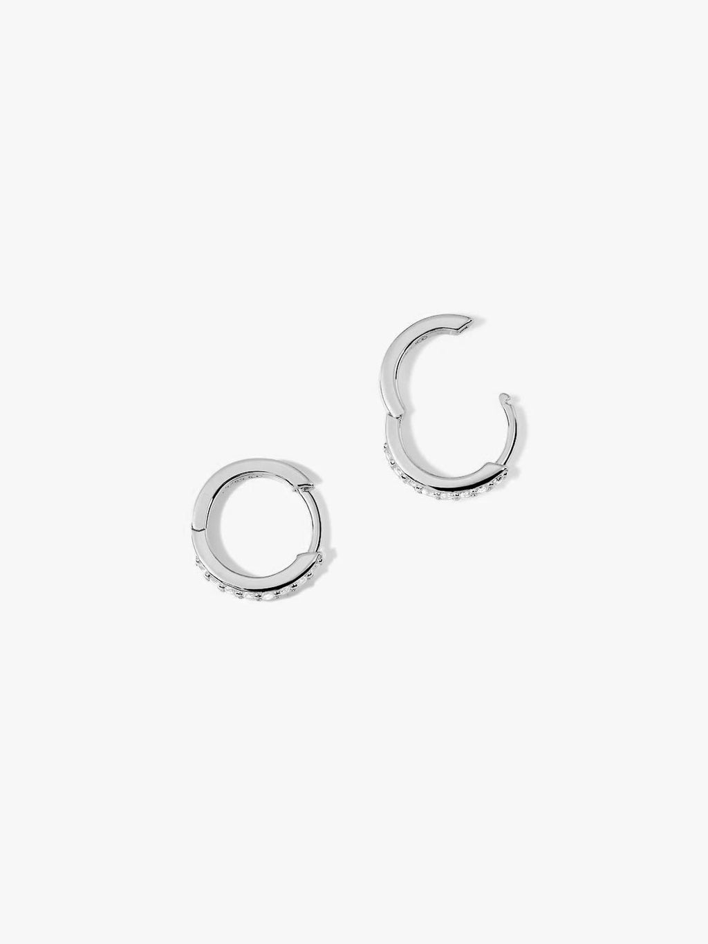 Classic Mini Pave Huggies
