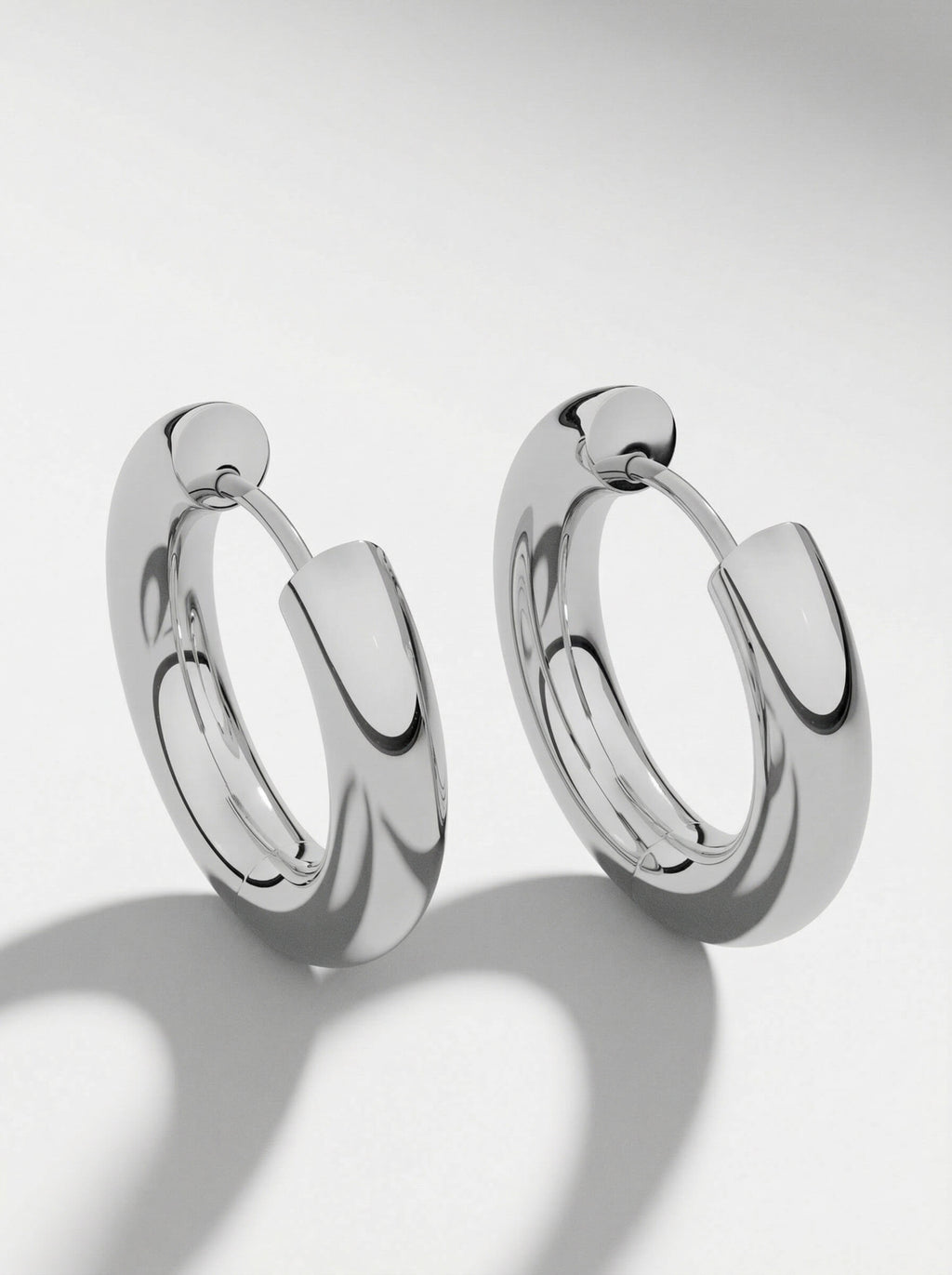 EARRINGS CHUBBY HOOP