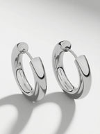 EARRINGS CHUBBY HOOP