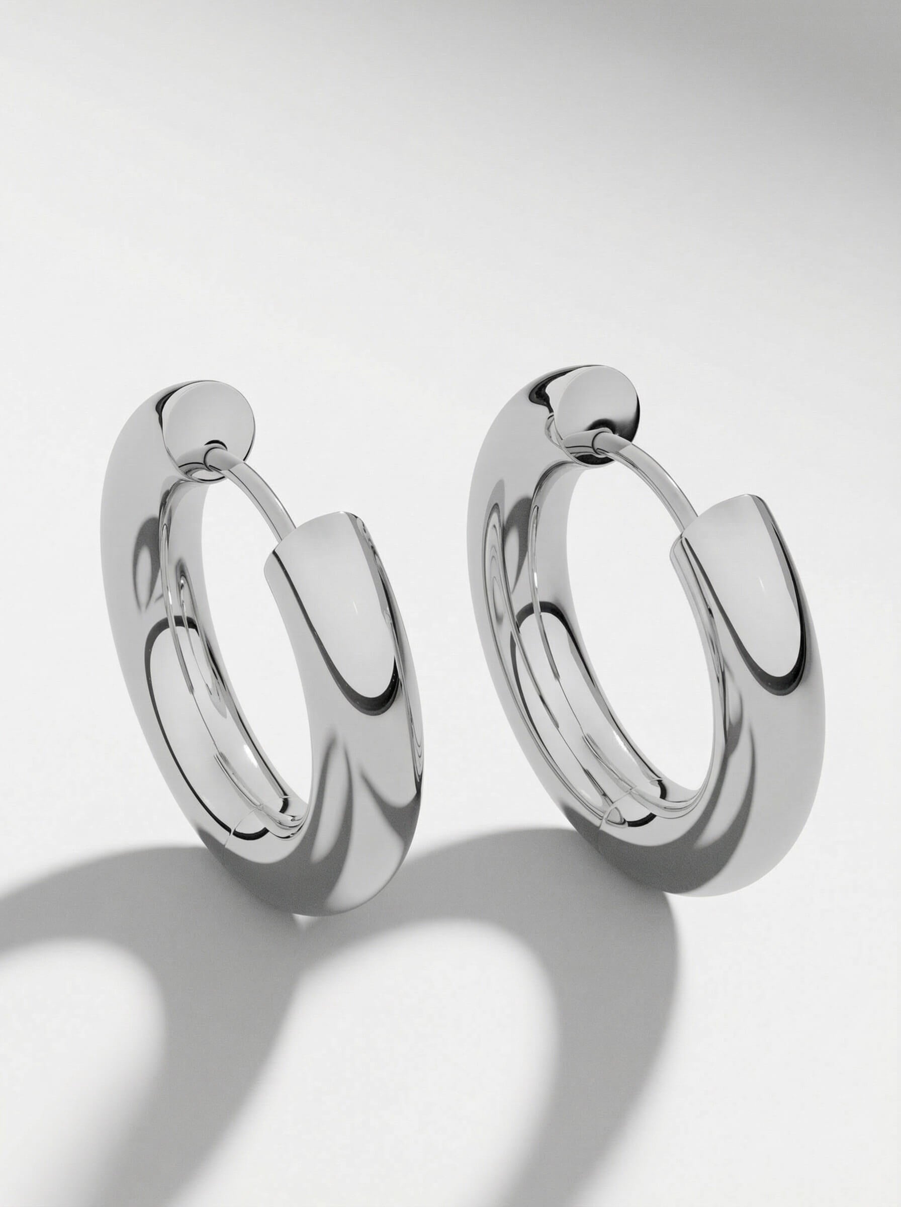 EARRINGS CHUBBY HOOP