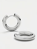 EARRINGS CHUBBY HOOP