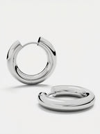EARRINGS CHUBBY HOOP