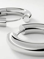 EARRINGS CHUBBY HOOP
