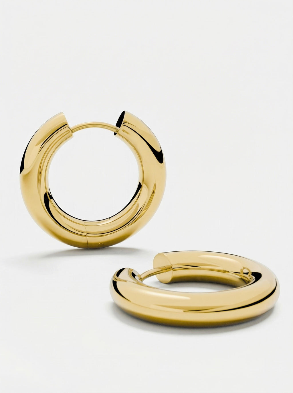EARRINGS CHUBBY HOOP