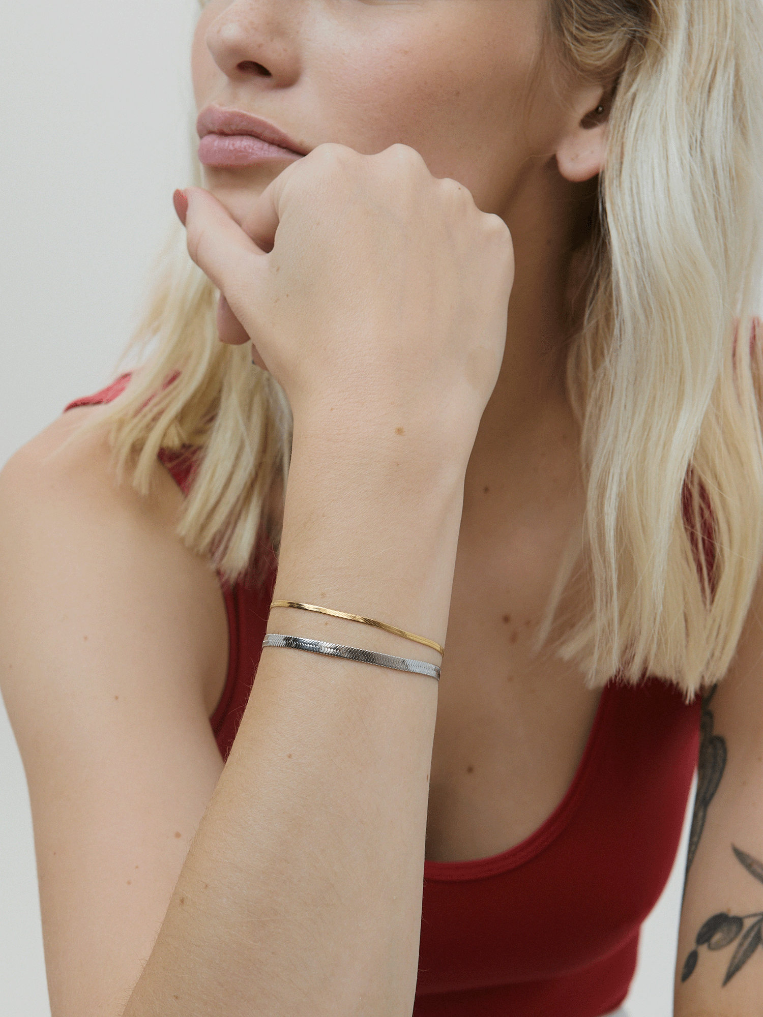 TINY SNAKE BRACELET