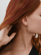 EARRINGS LOOP HOOP
